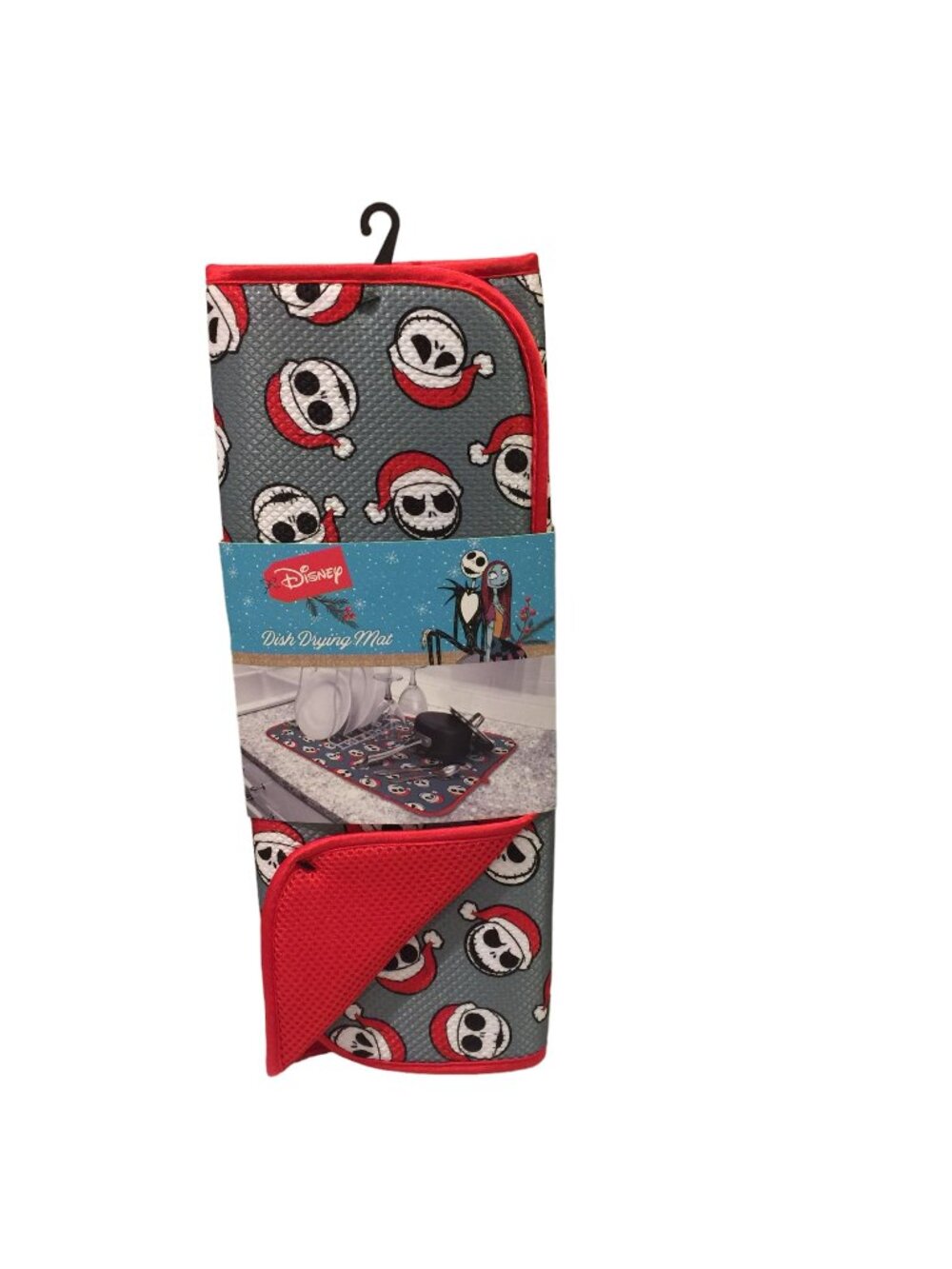 Disney The Nightmare Before Christmas Santa Jack Dish Drying Mat 16" x 18"